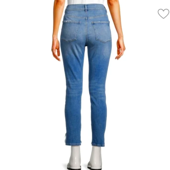 NWT$209 DL1961 Farrow High Rise Cropped Ankle Skinny Jeans in Monterio Sz 30 - Picture 6 of 16
